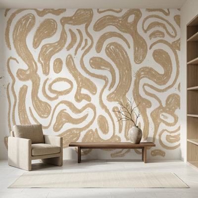Papier peint fond blanc Fond blanc Décoration murale amovible
