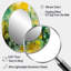 Green Balancing - Miroir mural moderne ovale-1747942179