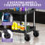 Chariot utilitaire pliable avec roues H 32,6 po x l 15,35 po-116663458