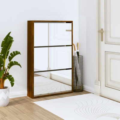 4 Pair Flip Down Shoe Storage