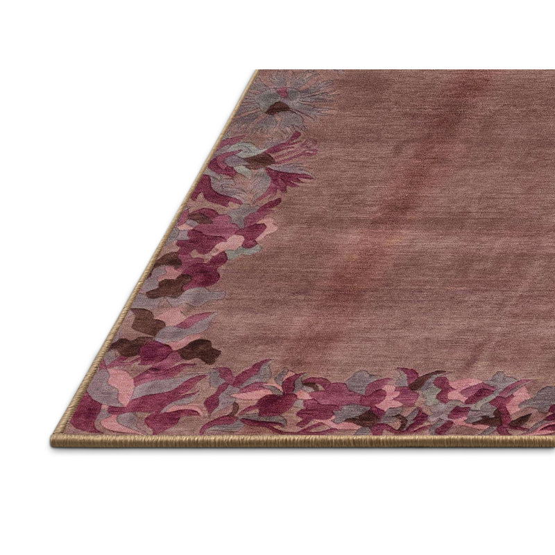 Tapis multicolore à motif abstrait Milagrace, Rectangle 3 pi x 5 pi