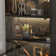4-Layer Glass Door Display Case With LED Light