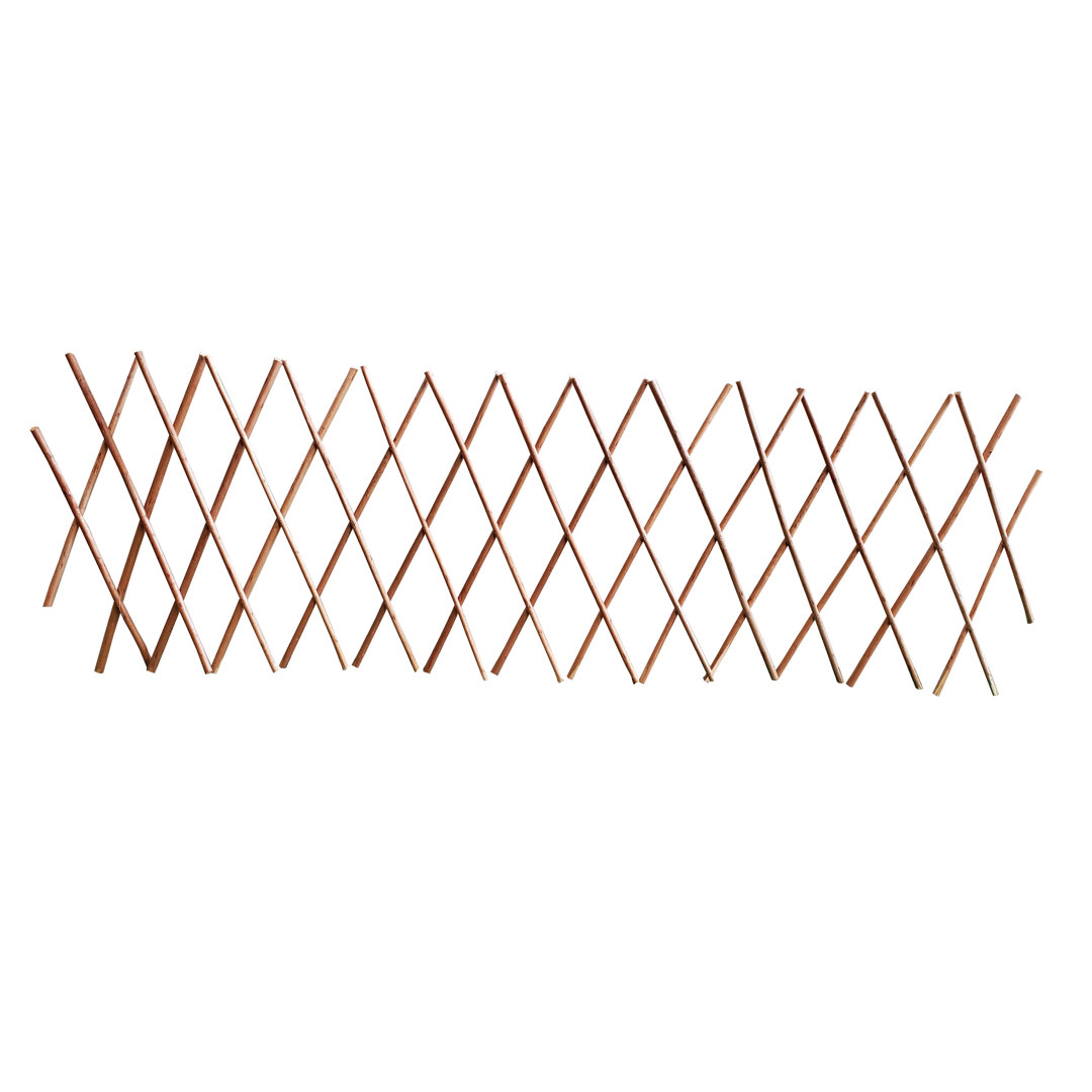 12'' H x 72'' W Wood Expanding Trellis MGP