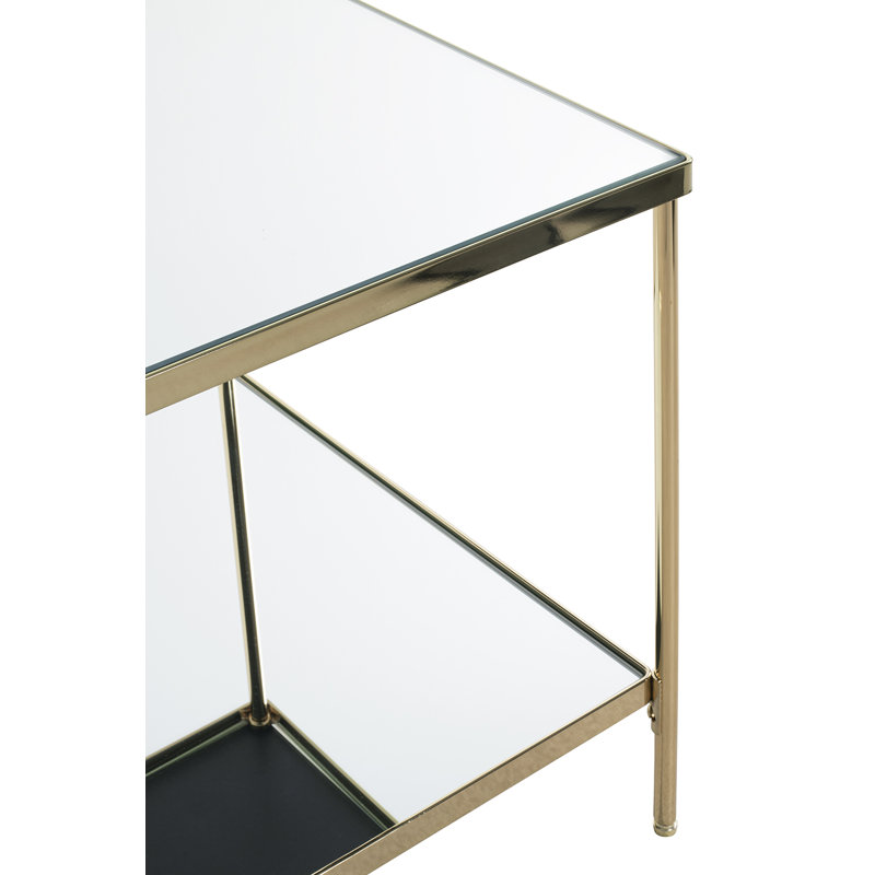 Carnahagh End Table, Brass -plated