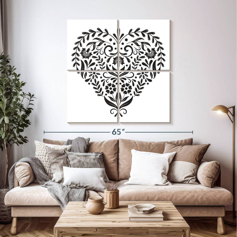 Hardie Folk Heart Black
