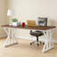Bureau spacieux, bureau d'ordinateur, bureau d'écriture rustique