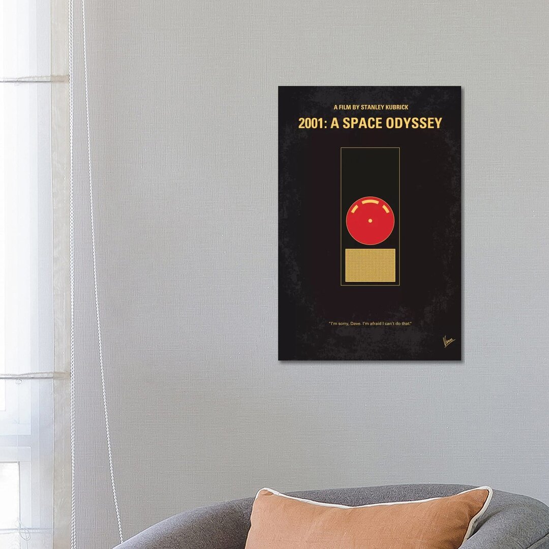 2001: A Space Odyssey Minimal Movie Poster