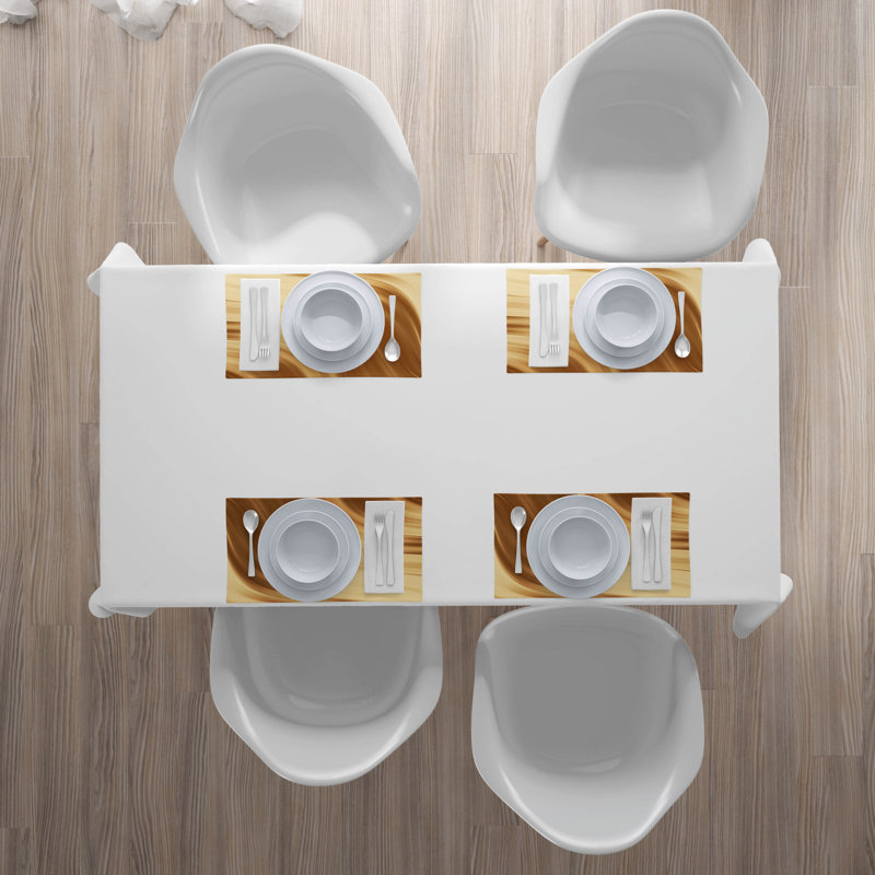 Polyester Abstract Rectangle Placemat