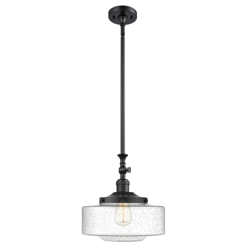 Mini-luminaire suspendu inclinable 12 lumières Franklin Restoration - Lainee - ampoule DEL - finition chrome - abat-jour blanc