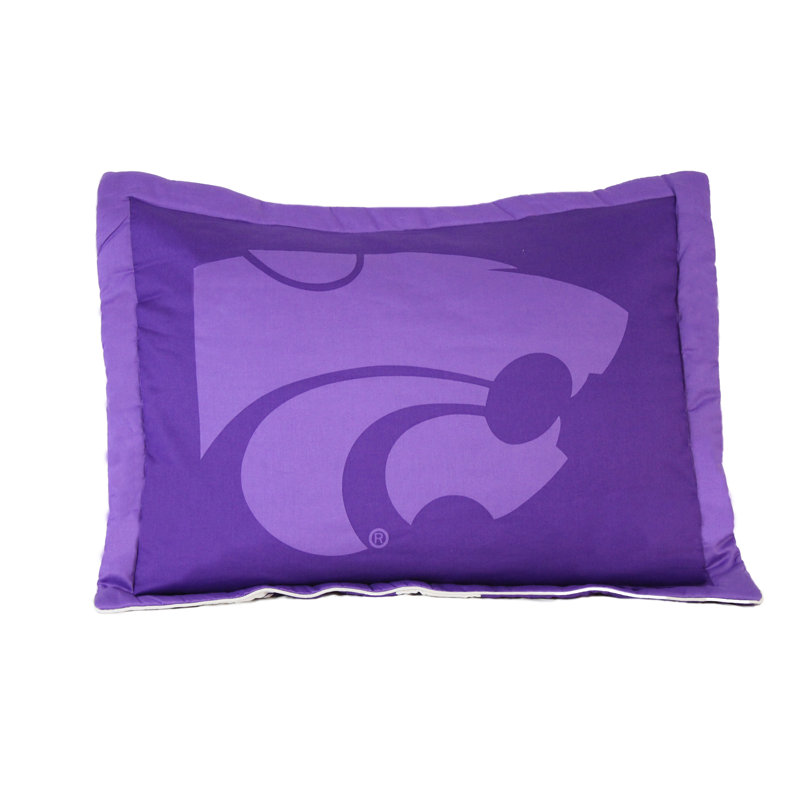 NCAA Cotton Blend Sham Set