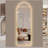 65" X 21" Arch Design LED Full Length Mirror ,Dimmable,  High Definition & Explosion-Proof, Full-Length Standing Or Wall-Mounted - Brightly Lit For Makeup, Studio, And More