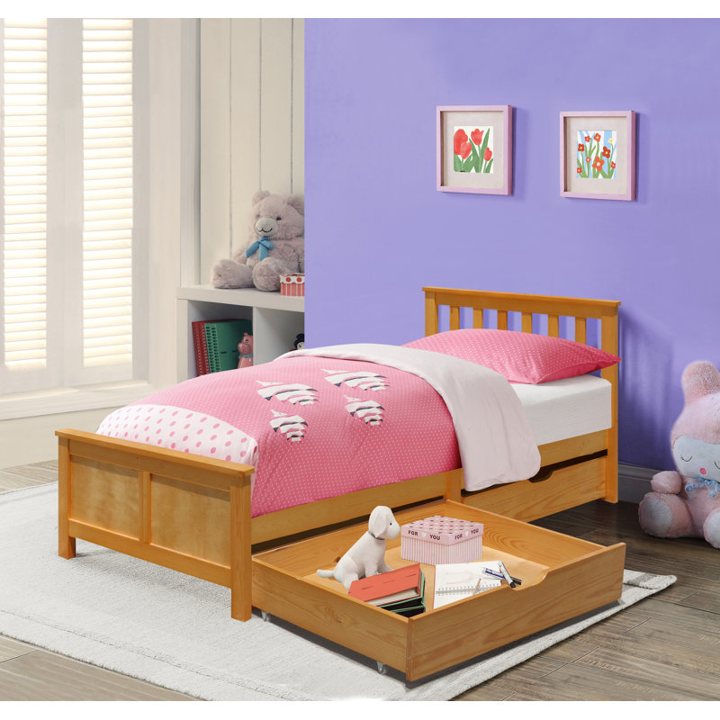 Rosado Storage Bed, Brown
