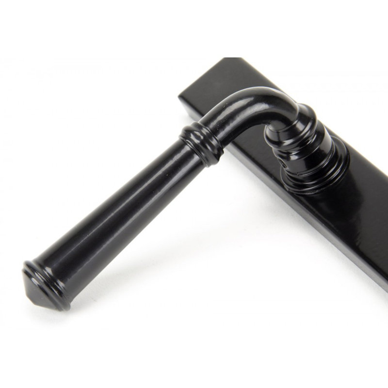 Regency Lock Door Handle Kit, Black