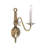 Benedetto Steel Candle Wall Light-736075046
