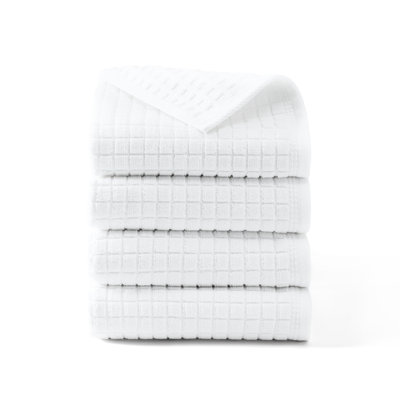 Ensemble de serviettes de salle à manger texturées 4 pièces Town & Country Country EverlyDay, 20 x 30 pouces, 100% coton