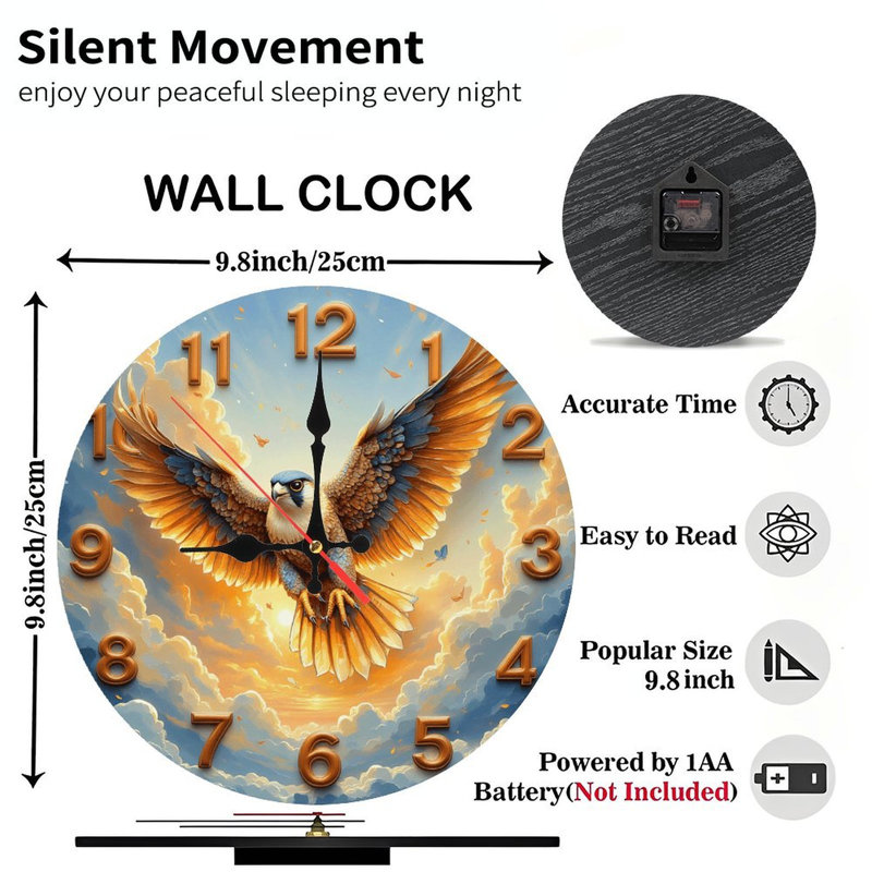 Falcon Wall Clock