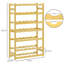 Iolanthe 42 Bottle Solid Wood Multi-tiered Wine Bottle Rack Beige