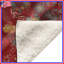 Couvertures à motif floral rouge-123421908