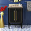 Meuble-lavabo simple l 25 po avec plateau en marbre de Carrare Ewen-752712189-752712187-752712186