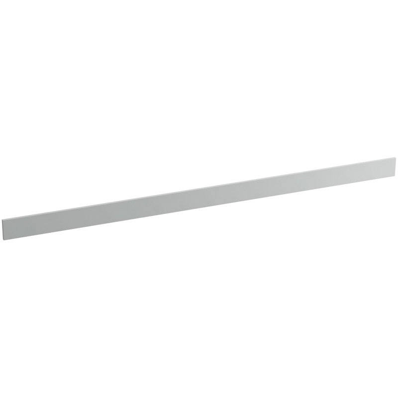 Solid/Expressions 73" Backsplash Kit, Ice Grey Expressions