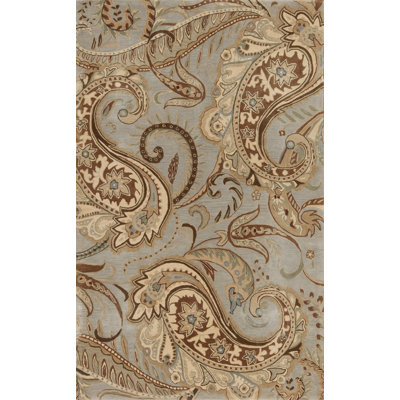 Hand Knotted Wool Area Rug