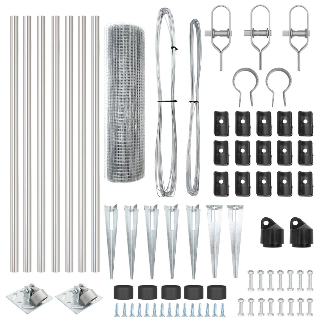 80cm H x 1000cm W Steel Border Fencing