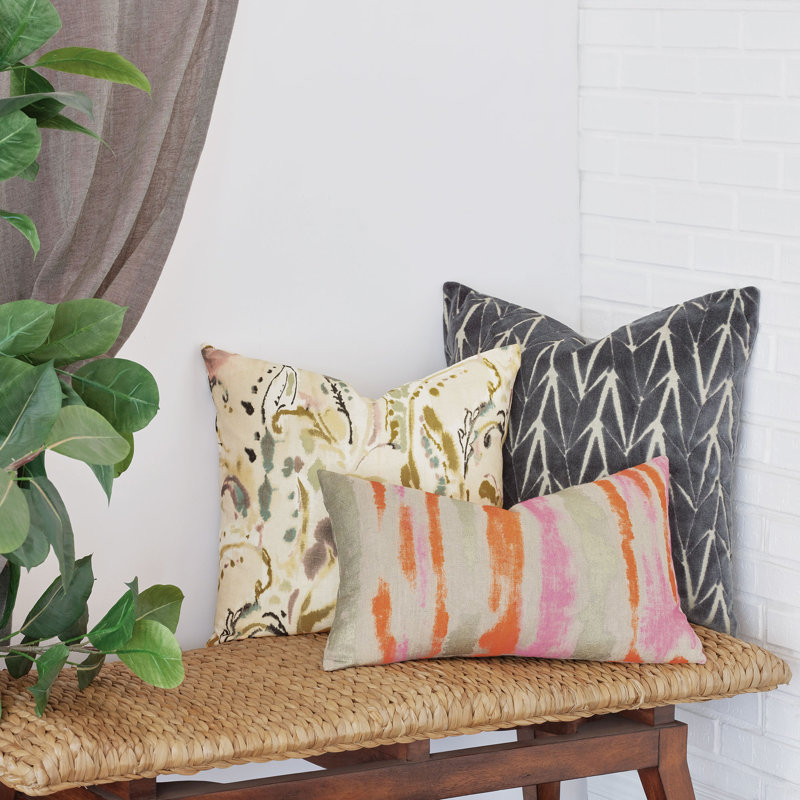 Velvet Square Pillow Cover & Insert