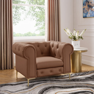 Fauteuil Chesterfield 34 po