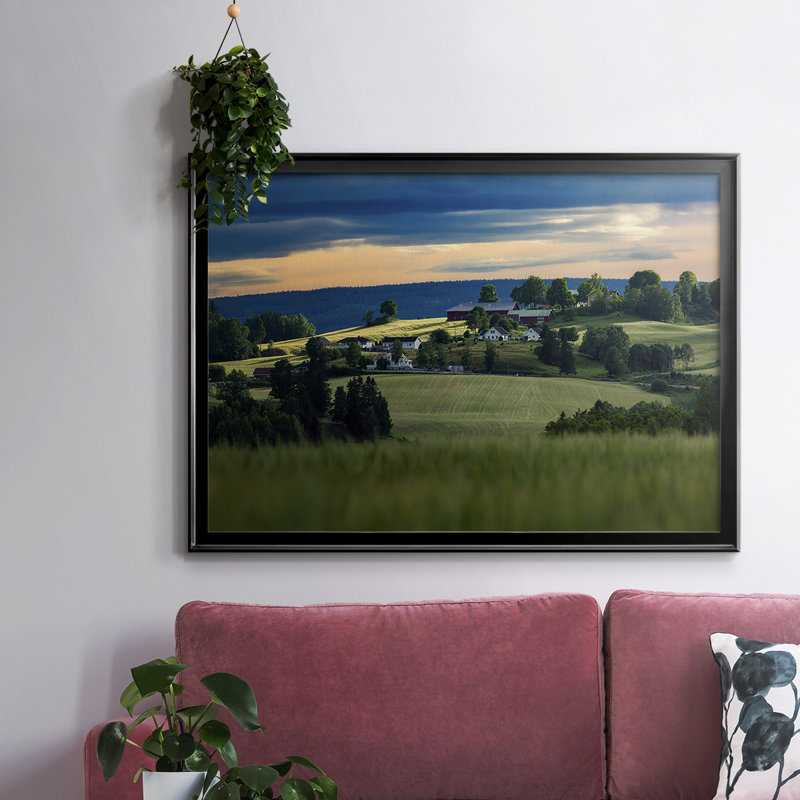 The Hills Are Alive, reproduction d'art sur toile, Noir, H 18 po x l 26 po x P 1,5 po