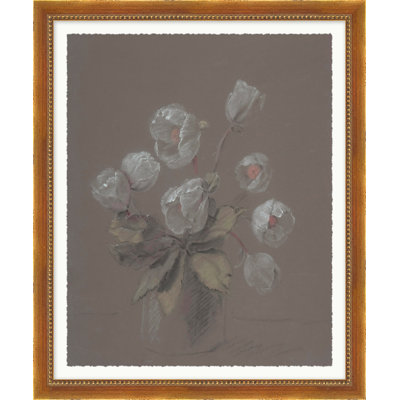 Soft Grey Floral