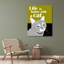Art sur toile tendue avec art, Oliphant, Ginger Gallery: Life is Better with a Cat-103097645