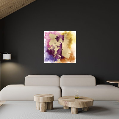 Magical Mist With Gold II Print On Acrylic Glass