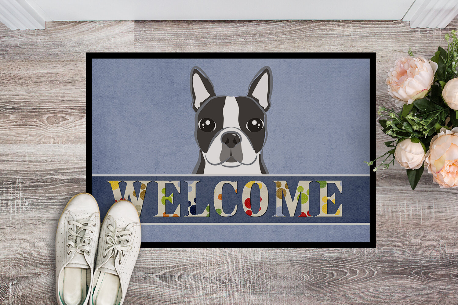 Winston Porter Non-Slip Animal Print Outdoor Doormat & Reviews