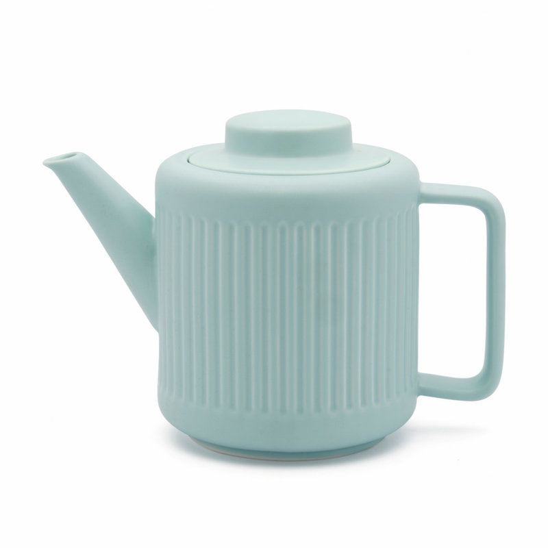 Bredemeijer Tea Mugs In Porcelain Skagen Design In  Set Of 2, Light Blue
