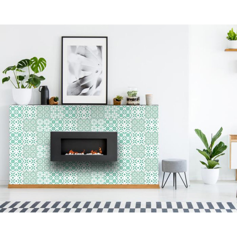 Adhésif décoratif à carreaux décoratifs, 6 po x 6 po