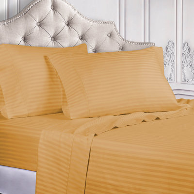 Ensemble de draps 100% coton égyptien Gisla