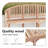Banana Bench 70.9" Solid Teak Wood-1653213215