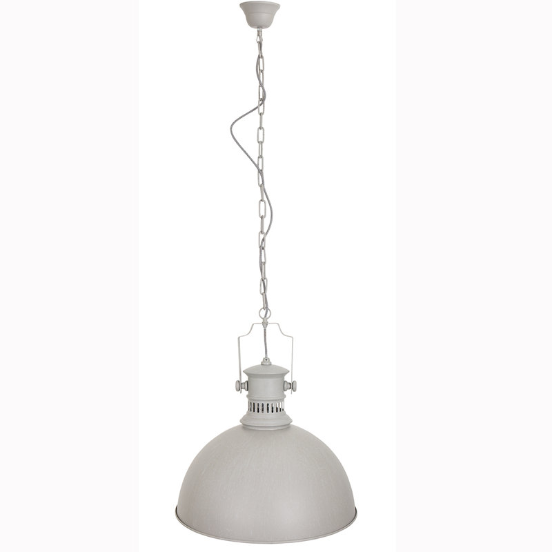 Otha 1 - Light Grey Dome Pendant