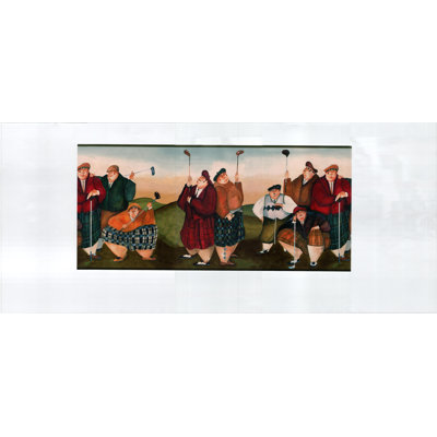 Bordure de papier peint en satin l 15 pi x l 10,5 po golfer
