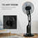 Misting Amesha 120Cm Oscillating Standing Fan