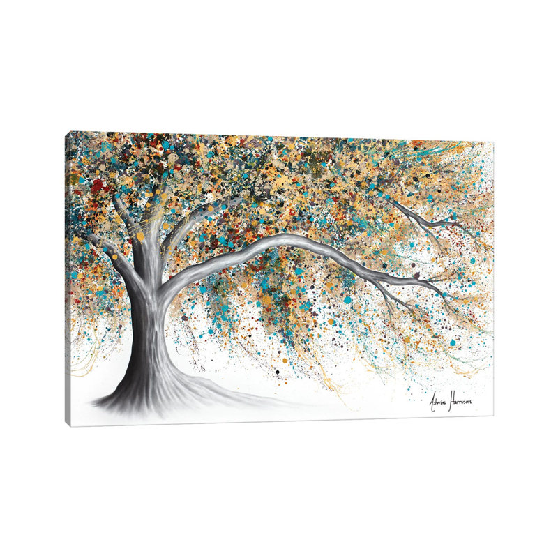 Arbre Western Breeze - estampe numérique sur toile tendue avec châssis