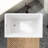 43.3'' x 27.6'' Freestanding Soaking Acrylic Bathtub