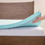 Surmatelas hypoallergénique réversible toutes saisons-165525350-165525347