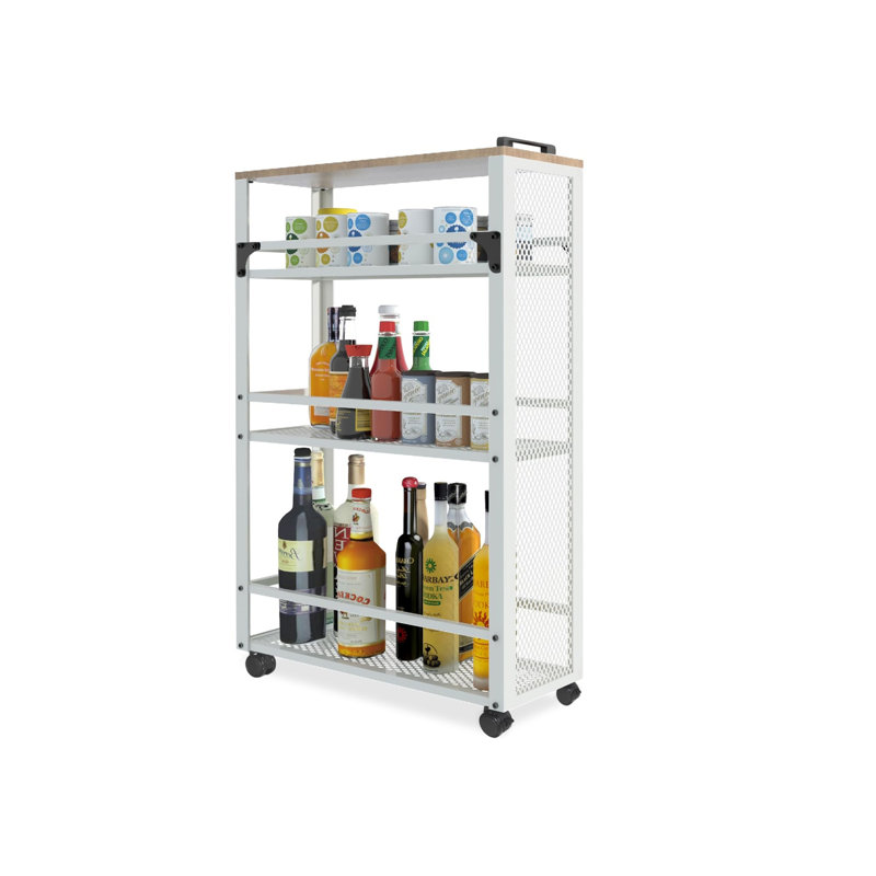 Chariot utilitaire H 32 po x l 21,26 po, Blanc