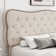 Lofgren Tufted Upholstered Platform Bed with Adjustable Headboard