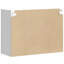 Kitchen Wall Cabinet With Glass Door Lucca Engineered Wood-554589256-554589257