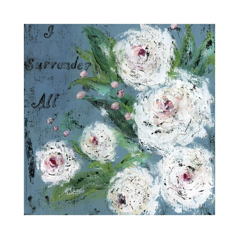 I Surrender All by Ashley Bradley - Print on Canvas, Wrapped Canvas, 93.98 cm H x 93.98 cm W x 1.91 cm D
