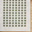 Green Modern Shaggy Washable Rug, Chequered Anti - Slip Rug For Living Room, Dining Room, Bedroom, Kitchen-2014402574