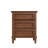 Brown Nightstand with Three Drawers, Fully Assembled-863231362