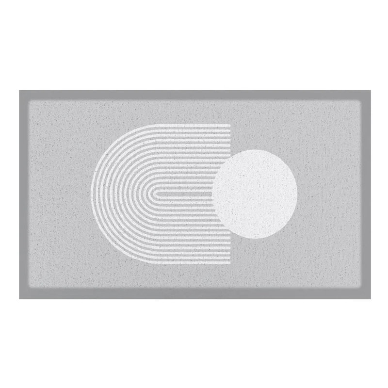 Non-Slip Abstract Doormat